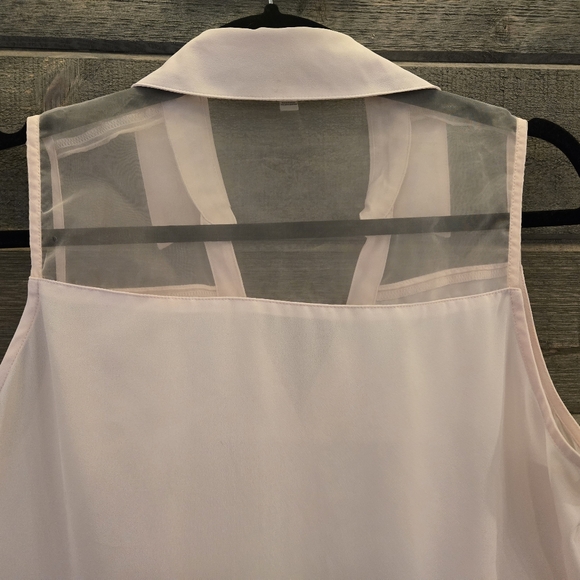 Express The Portofino Shirt White Tank Top Medium - Picture 10 of 10